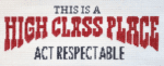 Mopsey Designs - High Class Place